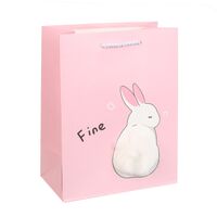 Пакет бумажный подарочный "Fntastic" (23х18х10 см)