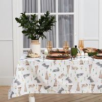 Скатерть настольная "Fluffy bunnies" (220х144 см)