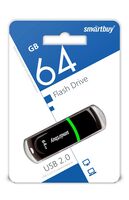 USB Flash Drive 64GB SmartBuy Paean Black (SB64GBPN-K)