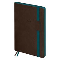 Ежедневник недатированный "Personality. Dark brown" (B5; темно-коричневый)