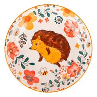 Тарелка фарфоровая "Kawaii Forest. Hedgehog" (700 мл)