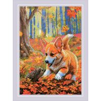 Набор для вышивания "Встреча в лесу" (210х300 мм)
