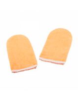 Варежки махровые "Для парафинотерапии. Персик" (1 пара)