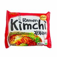Лапша быстрого приготовления "Ramen Kimchi. Острая со вкусом Кимчи" (120 г)