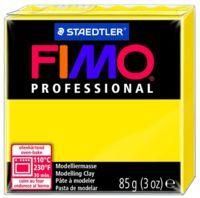 Глина полимерная "FIMO Professional" (чистый желтый; 85 г)