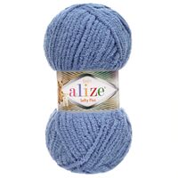 Пряжа "Softy Plus №374" (100 г; 120 м; джинс)
