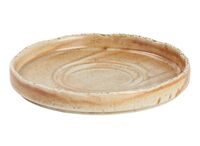 Блюдце фарфоровое "Organic Brown" (140 мм)