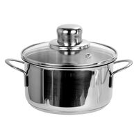 Кастрюля металлическая с крышкой 1,1 л "Мини"