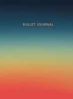 Блокнот в точку "Bullet Journal. Закат" (138х187 мм)