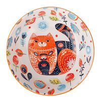Салатник фарфоровый "Kawaii Forest. Cat" (1,5 л)