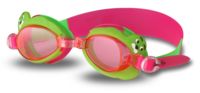 Очки для плавания (розово-зеленые)