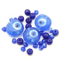 Набор стеклянных бусин "Premium" (28 шт.)