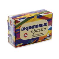 Набор акриловых красок "Olki" (6 цветов)