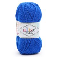 Пряжа "My Baby №141" (50 г; 150 м; василек)