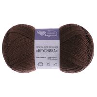 Пряжа носочная "Брусника №880" (100 г; 400 м; коричневый)