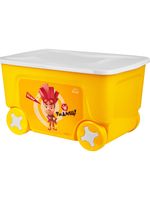 Ящик для хранения игрушек на колесиках "Файер" (50 л)