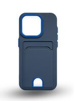 Чехол "Case" для Apple iPhone 15 Pro (синий)