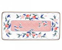 Блюдо фарфоровое "Изобилие" (296х145х25 мм)