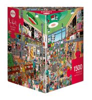 Пазл "Магазин пластинок" (1500 элементов)