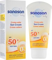 Крем солнцезащитный детский "Sanosan" SPF 50+ (75 мл)