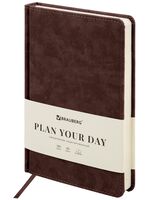 Ежедневник недатированный "Status" (А5; коричневый)