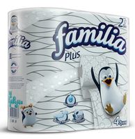 Туалетная бумага "Familia Plus" (4 рулона)