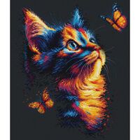 Набор для вышивания "Очарование бабочек" (250х300 мм)