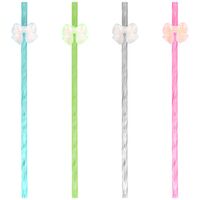 Трубочки для коктейля "Бантики" (4 шт.)