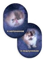 Подушка фигурная "Мемные животные №1"