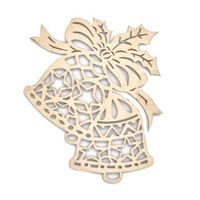 Деревянная заготовка "Колокольчики Рождественские"