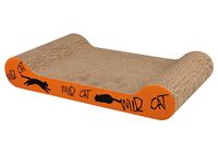 Когтеточка с кошачей мятой "Wild Cat Scratching Cardboard" (41х7х24 см)
