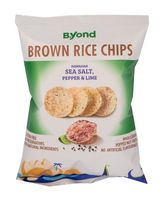 Чипсы рисовые "B.Yond. Со вкусом гавайской морской соли, перца и лайма" (70 г)
