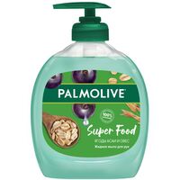 Жидкое мыло "PALMOLIVE Super Food. Ягоды Асаи и Овес" (300 мл)