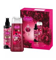 Подарочный набор "Desir" (гель для душа, спрей для волос)