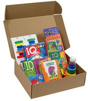 Посылка. Большой комплект IQ-игр для развития образного мышления