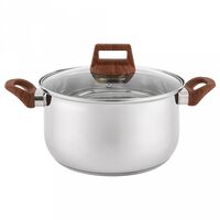 Кастрюля металлическая с крышкой 1,9 л "Donna"