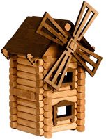 Конструктор деревянный "Мельница" (82 детали)