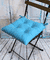 Подушка на стул "Velours" (42х42 см; светло-голубая)