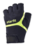 Перчатки для фитнеса "WG-103" (М; чёрно-ярко-зелёные)